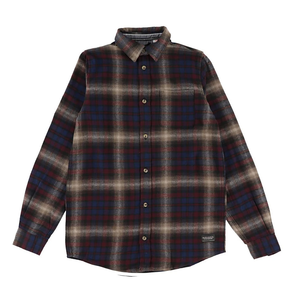 Chemise Carreaux Flanelle 8-16ans