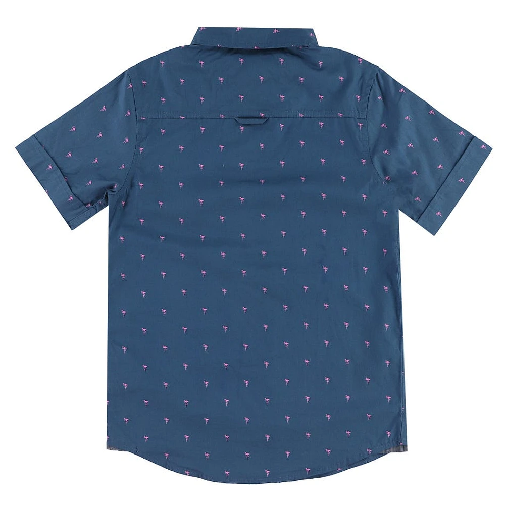 Chemise Imprimé Flamants 8-16ans