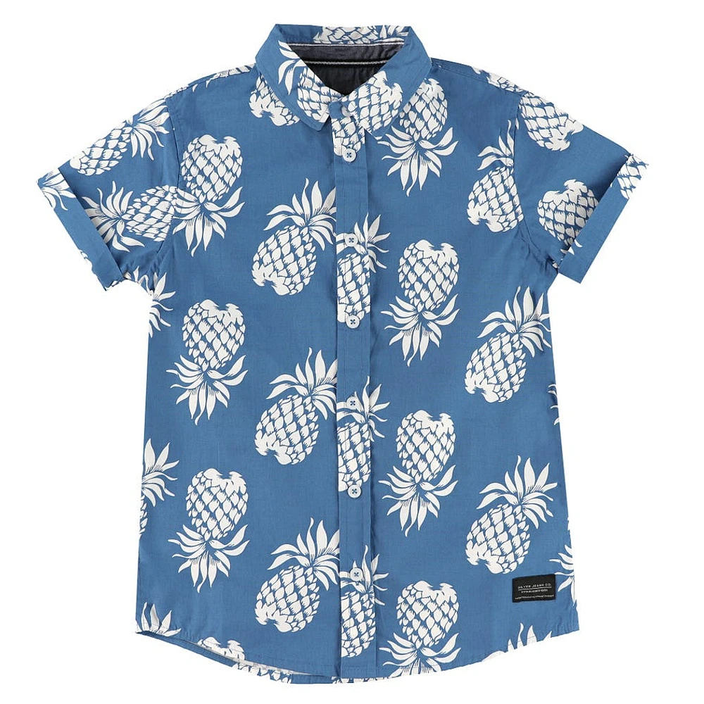 Chemise Imprimé Ananas 7-16ans