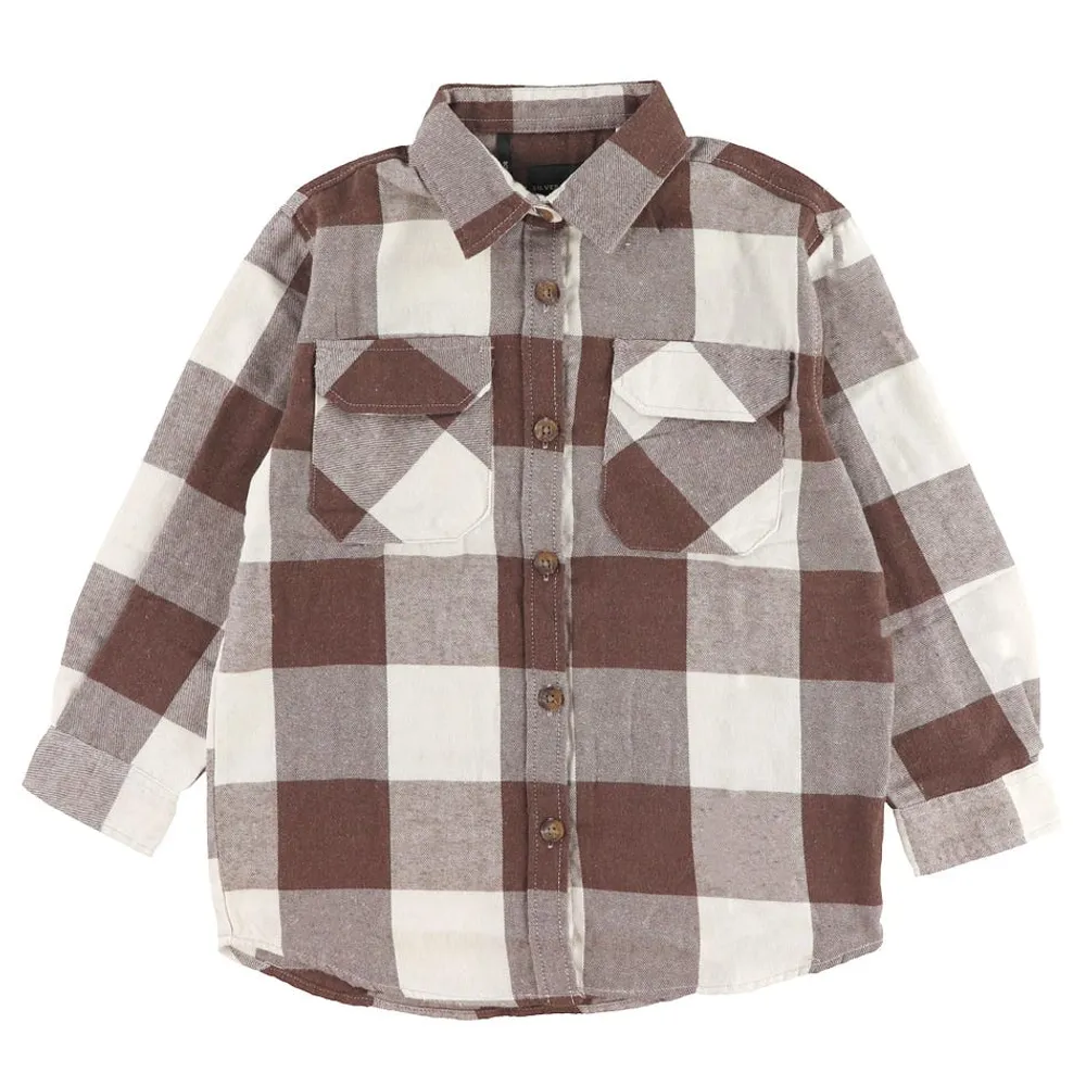 Plaid Flannel Jacket 7-16y