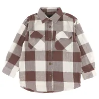 Plaid Flannel Jacket 7-16y