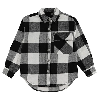 Plaid Flannel Jacket 7-16y