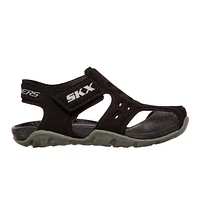 Side Wave Black Sandal Sizes 5-10