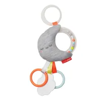 Silver Lining Cloud Rattle Moon Stroller Baby Toy