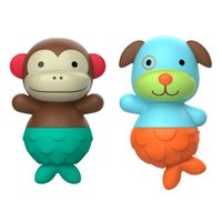 Monkey and Dog Toys Bath