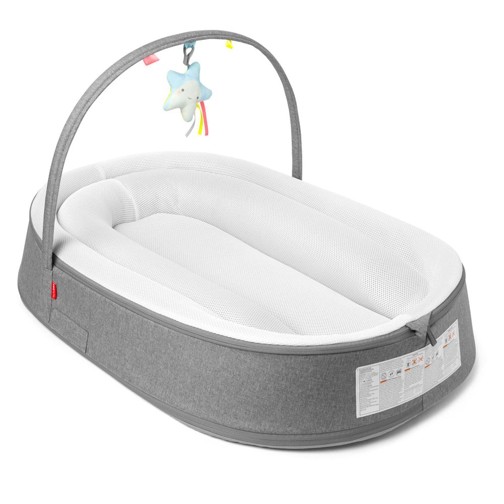 Playful Retreat Baby 2-Stages Nest - Grey Melange