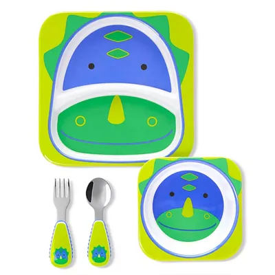 Zoo Mealtime Gift Set - Dino