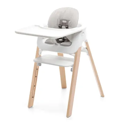 Chaise Haute Stokke® Steps™ Complète - Naturel