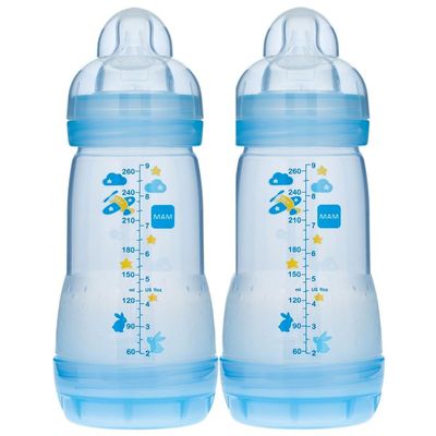 Tommee Tippee Bottles Anti Colic 9oz Set of 2 - White - Clement