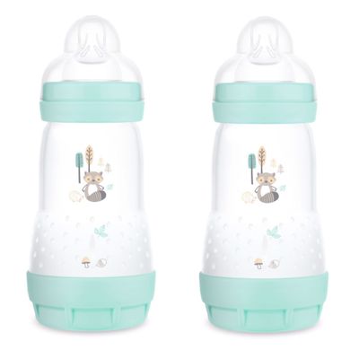 Bottles 9oz (2) Aqua Matte