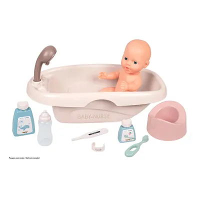 Bath Set and Accessories for Doll (doll not included)