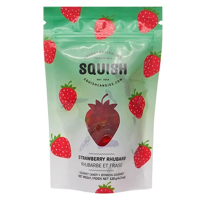 Bonbons Rhubarbe et Fraise 120g