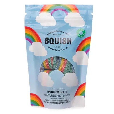 Vegan Rainbow Belts Candies 120g