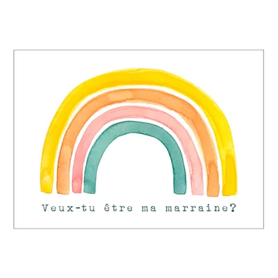 Wish Card Rainbow Marraine