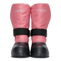 Dusty Pink Winter Boots Sizes 10-2