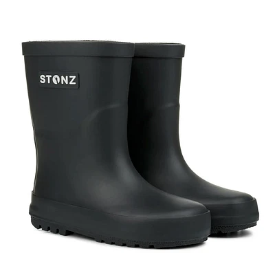 Black Rain Boots Sizes 4-2