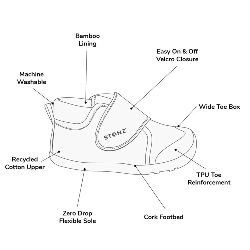 Cruiser Natural Shoes Sizes 4-7