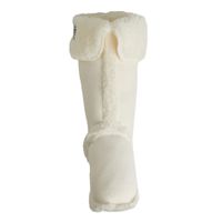 Rain Boot Liner Ivory  Sizes 4-2