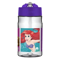 Bouteille avec Paille 12oz - Princesses