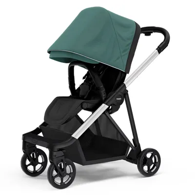 Stroller Shine - Aluminium / Mallard Green