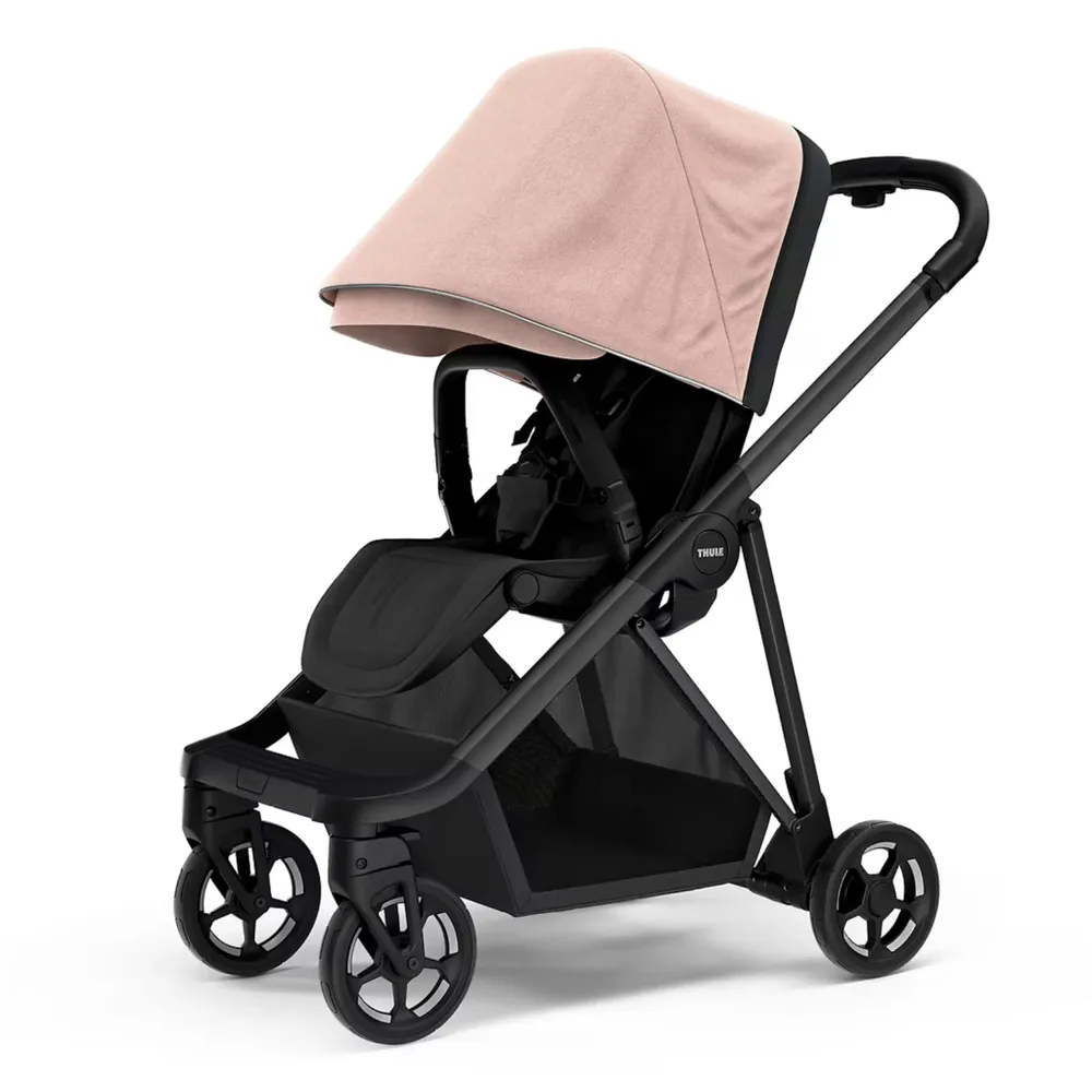 Stroller Shine - Misty Pink / Black