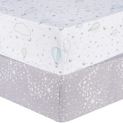 Microfiber Fitted Crib Sheet (2