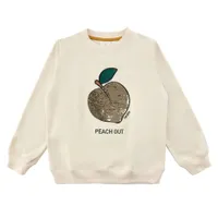 Organic Feach Sweatshirt 3-14y