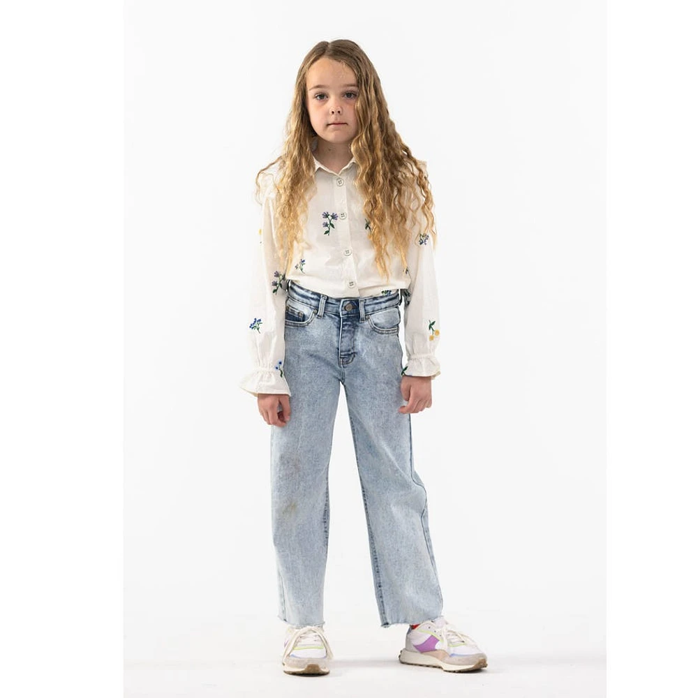 Fille Wide Jeans 3-14y