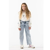 Fille Wide Jeans 3-14y