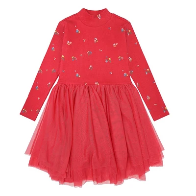 Liv Rib Dress 3-14y