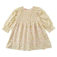 Organic Flower Dress 9-36m