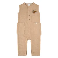 Organic Flimo Waffle Dungarees