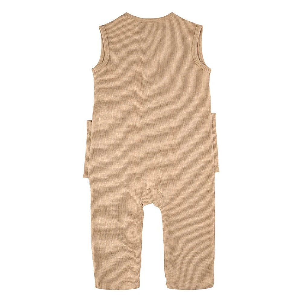 Organic Flimo Waffle Dungarees