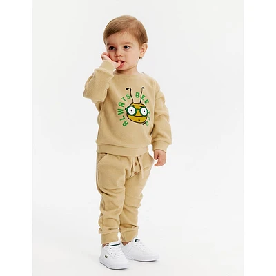 Juzzy Waffle Sweatshirt 12-36m