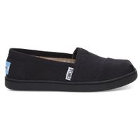 Black Canvas Youth Classics Alpargata Sizes 12-6