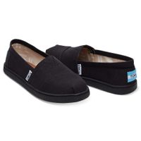 Black Canvas Youth Classics Alpargata Sizes 12-6