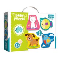 Animals Puzzle 4-Pack