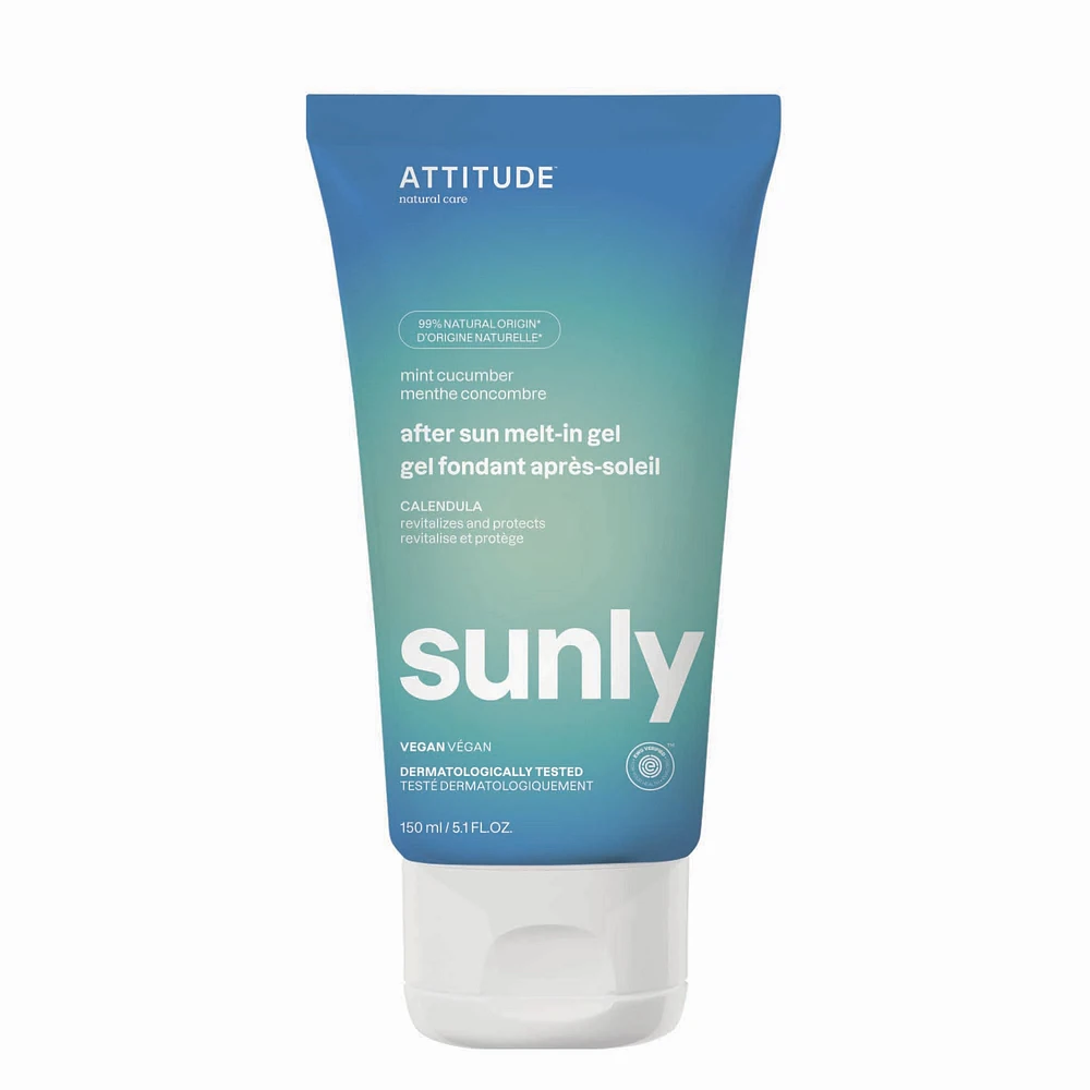 Sunly Gel Fondant Après-Soleil - Menthe & Concombre