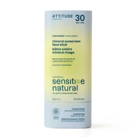 Sensitive Natural Mineral Sunscreen face stick SPF 30 - Unscented