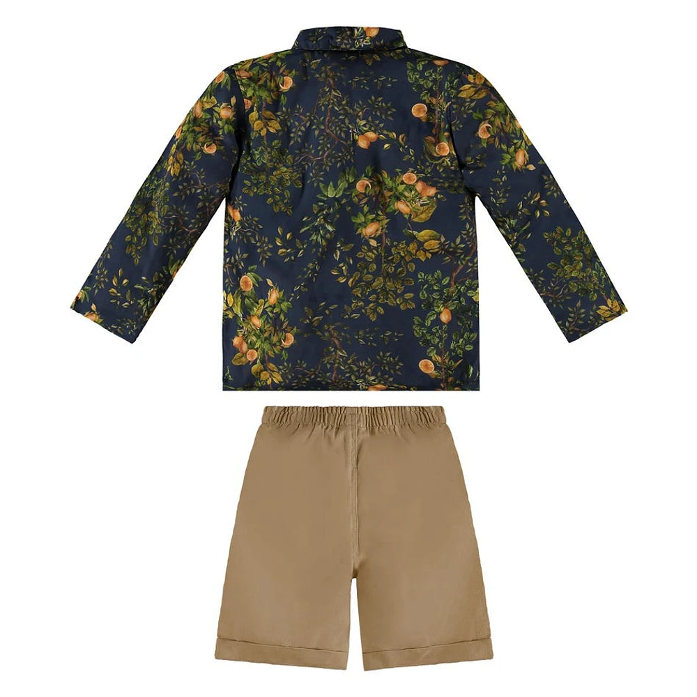 Ensemble Deux Pièces Citron 2-8ans