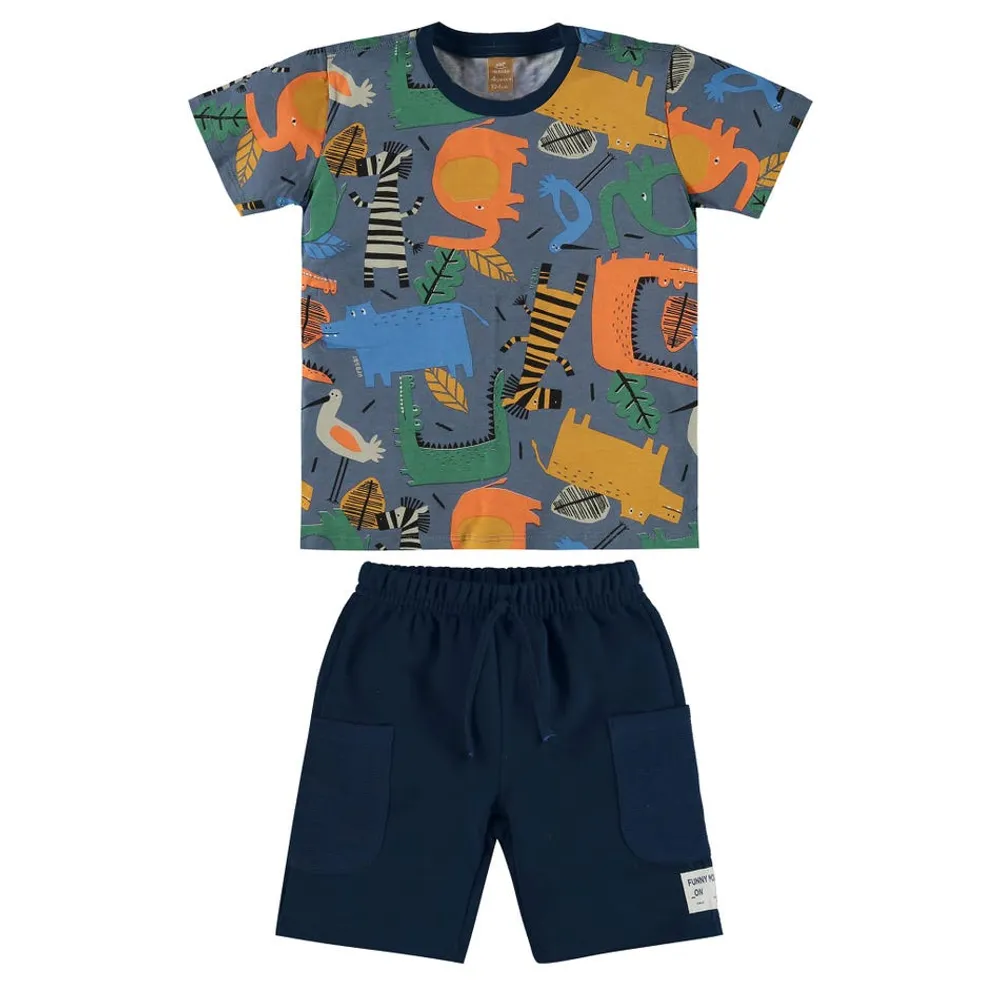 Safari 2 Pieces Set 2-8y