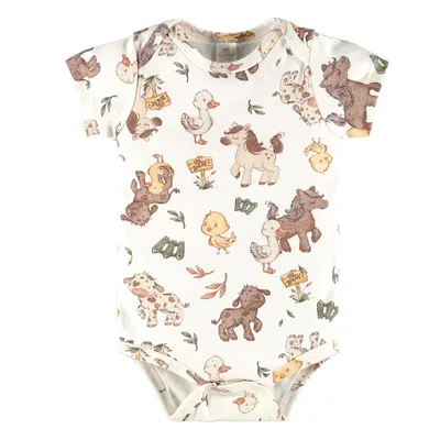 Animal Bodysuit 0-24m