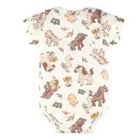 Animal Bodysuit 0-24m