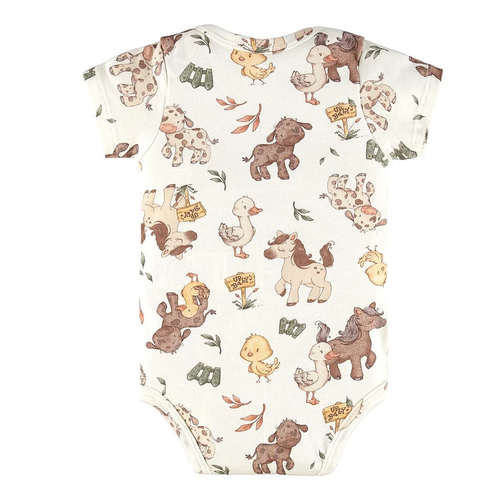 Animal Bodysuit 0-24m