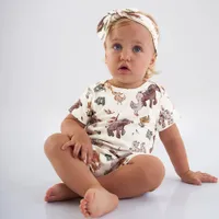 Animal Bodysuit 0-24m