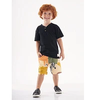 Ensemble 2 Pièces Imprimé Safari 2-8ans