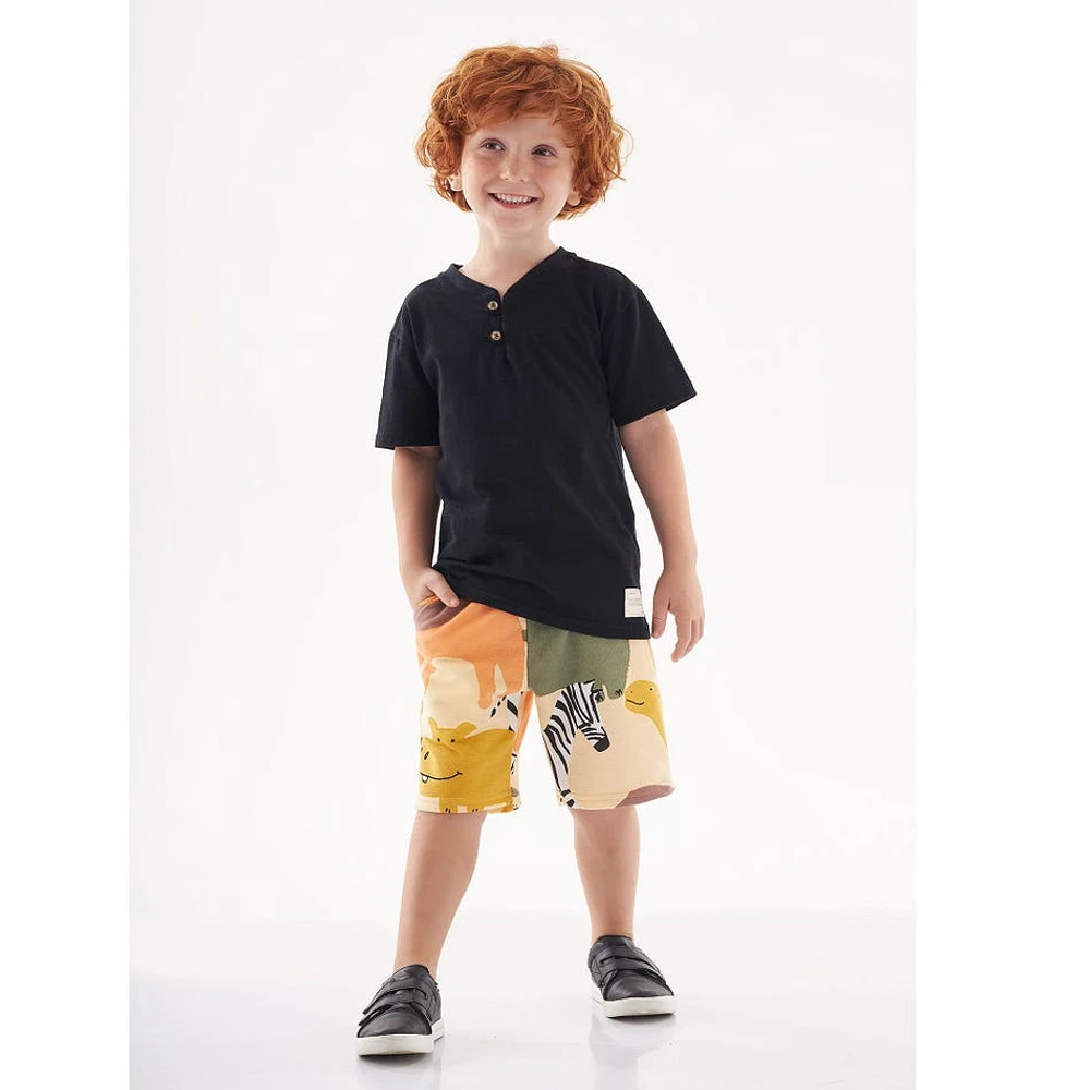 Ensemble 2 Pièces Imprimé Safari 2-8ans