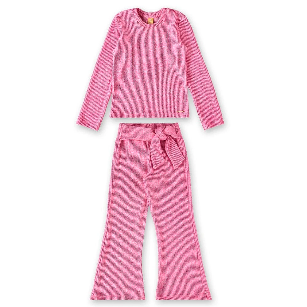 Ribbed Jersey Two Pieces Set 2-8y