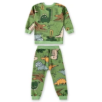 Dinos Two Pieces Sweat Set 2-8y