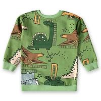 Dinos Two Pieces Sweat Set 2-8y